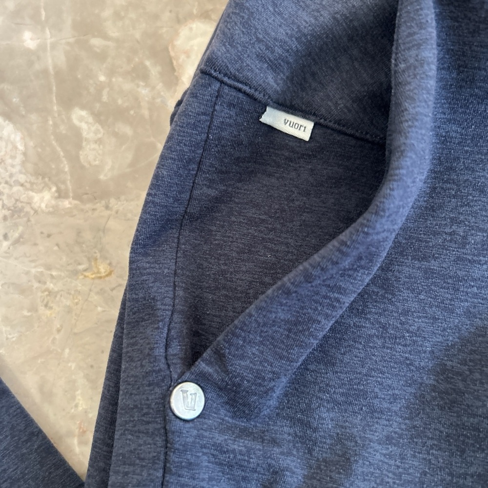 Vuori Coronado Jogger Pants Navy Heather Size L - Picture 3 of 7